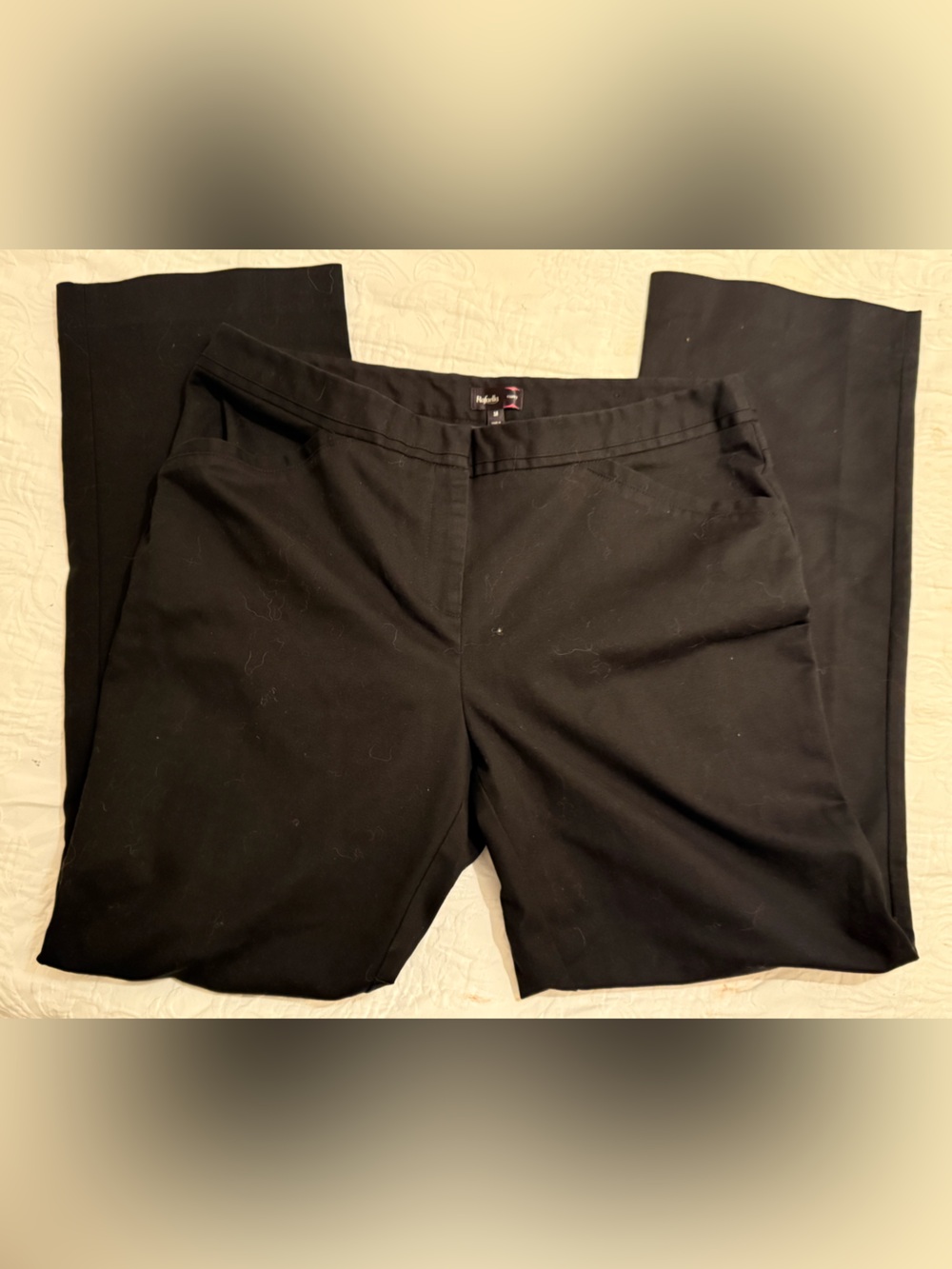 Rafaella Black Curvy Skirt